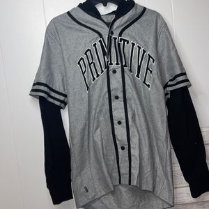 New Primitive baseball long sleeve jacket